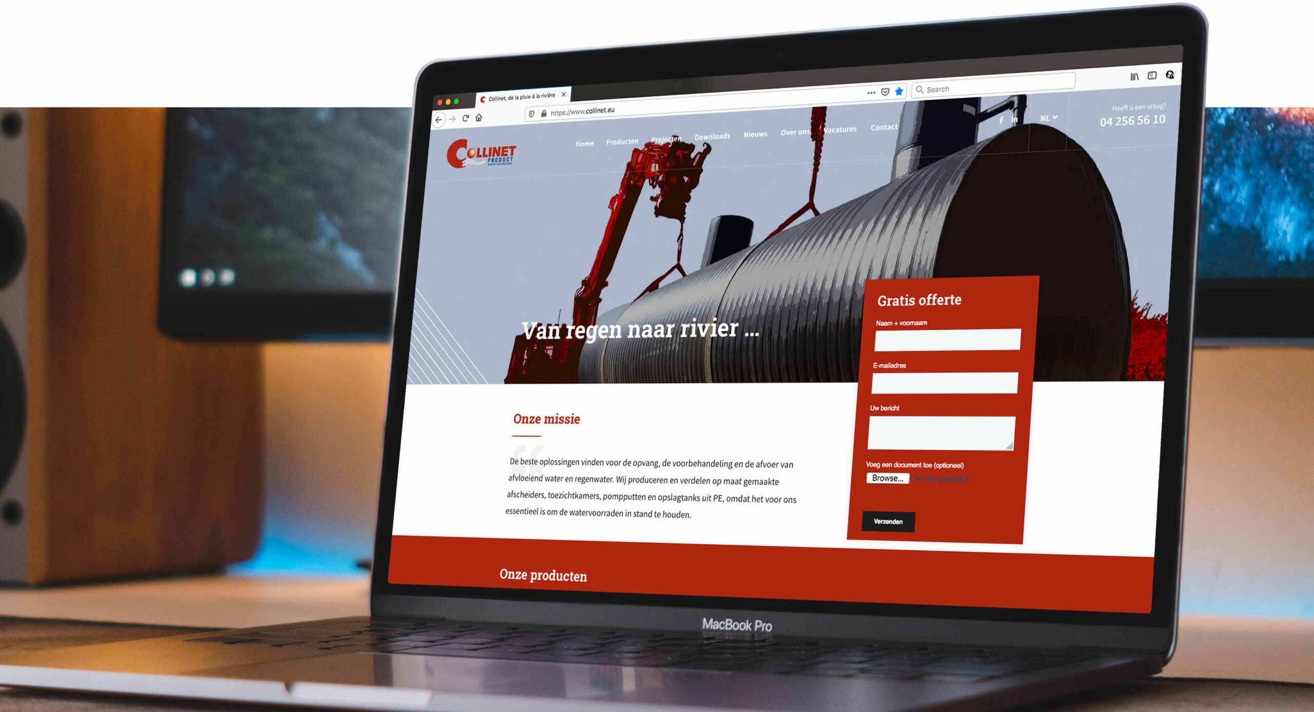 Website van collinet